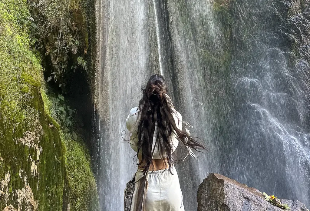 poc poc waterfall with sacredjourneys