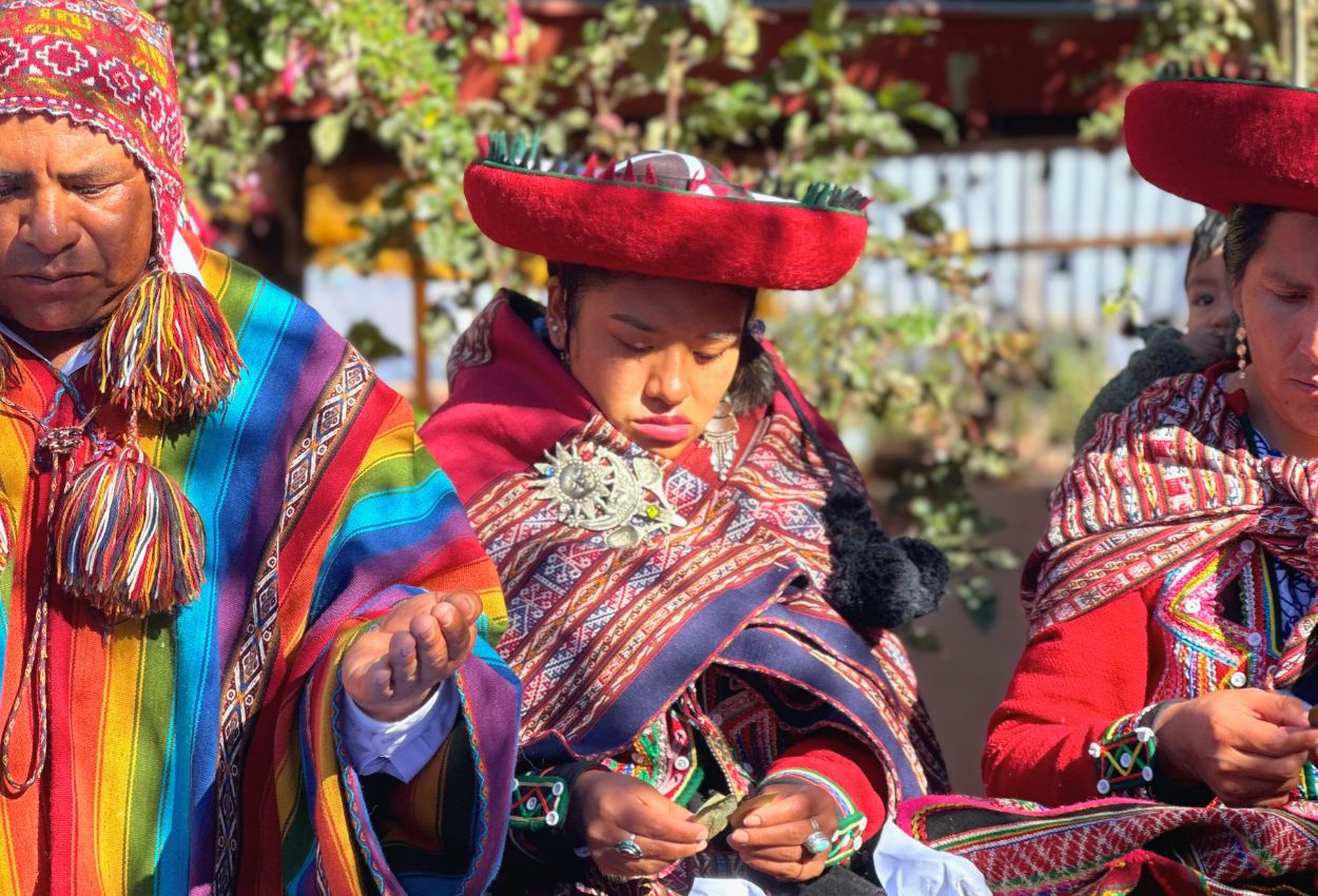 woman healers in the andes