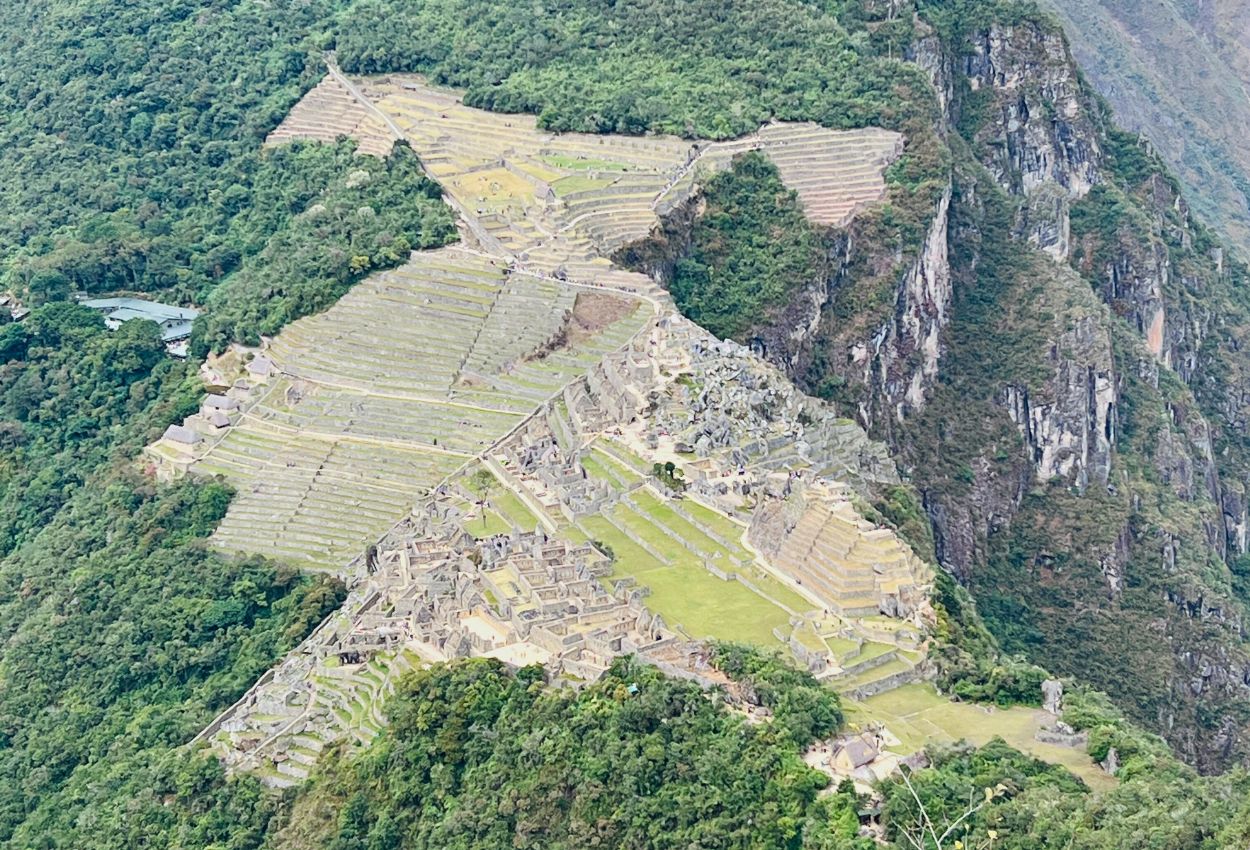 Machupicchu view from Huaynapicchu